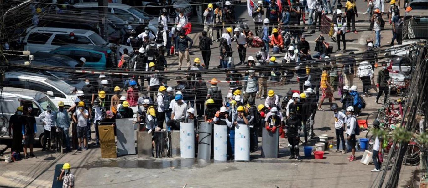 Αδιέξοδο στη Μιανμάρ: Συνεχίζονται οι κινητοποιήσεις των πολιτών